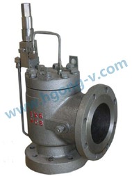 API/DIN cast steel WCB pilot operated flange  safety valve
